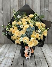 Букет цветов из:  Розы и Лизиантусы в Шатуре