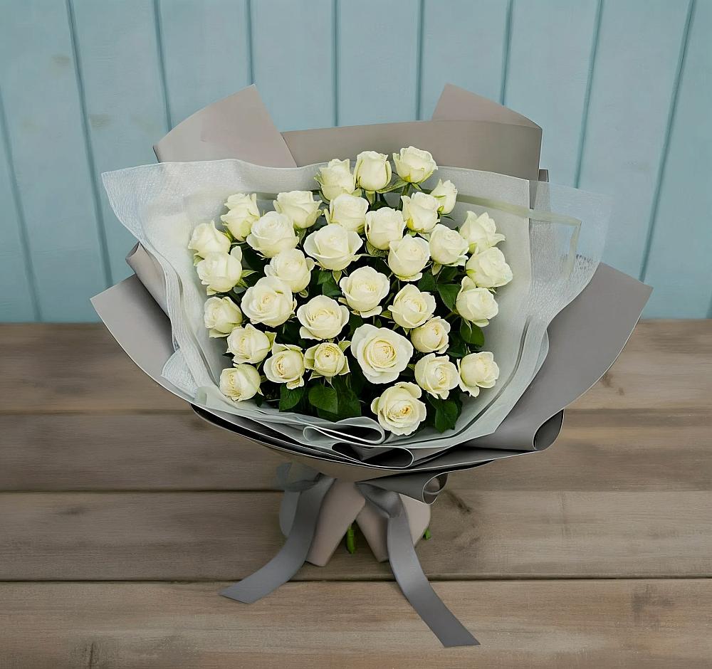 Букет Белоснежная нежность в Шатуре