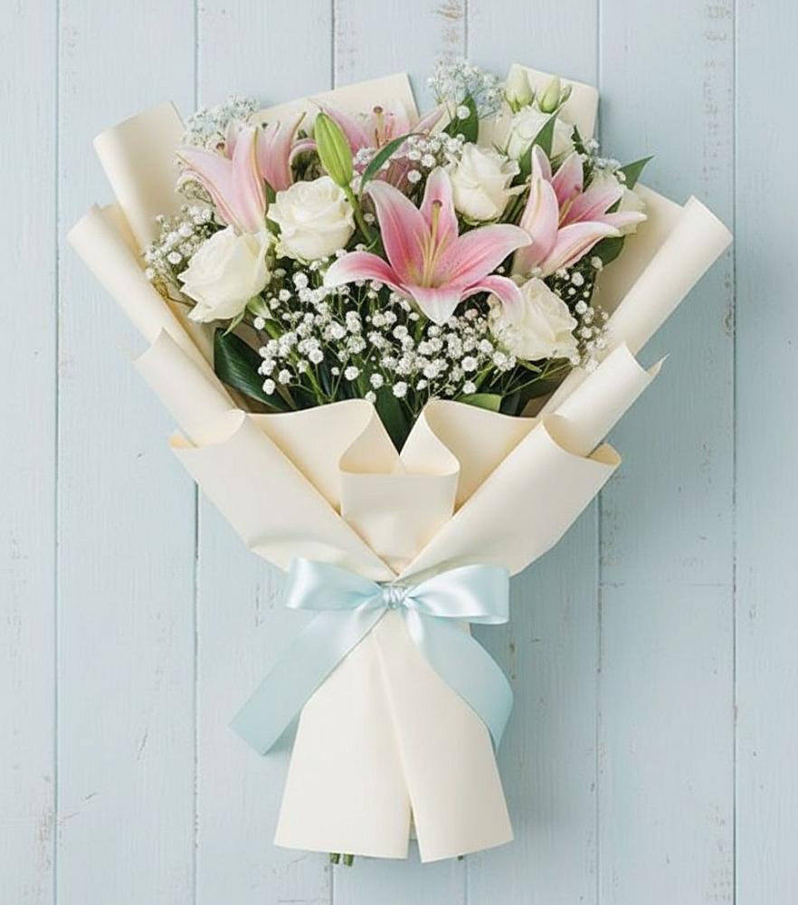 Букет цветов из: Лилии в Шатуре