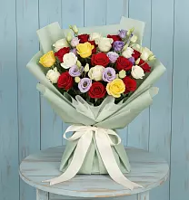 Букет цветов из:  Розы в Шатуре