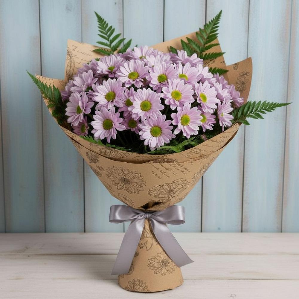 Букет цветов из: Хризантемы в Шатуре