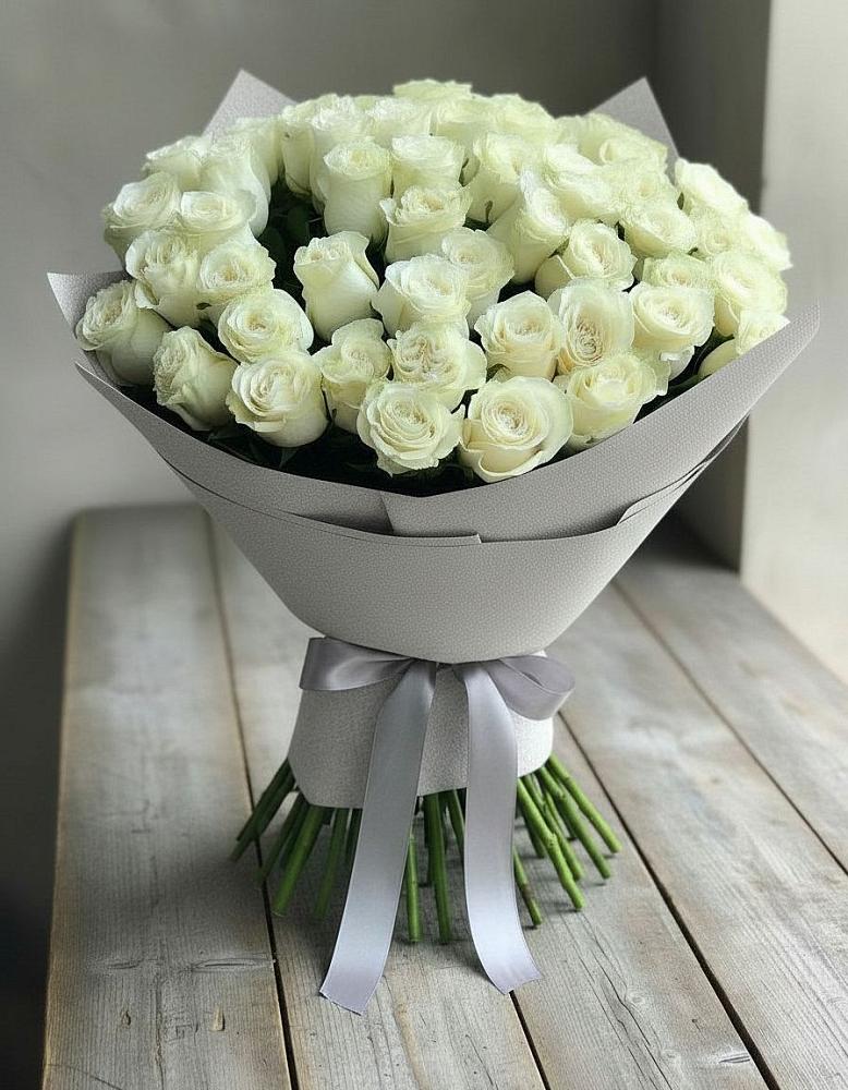 Букет 35 Белых роз в Шатуре