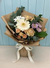 Букет цветов из:  Герберы и Хризантемы в Шатуре