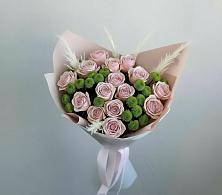 Букет цветов из:  Розы и Хризантемы в Шатуре