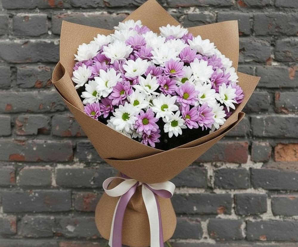 Букет цветов из: Хризантемы в Шатуре