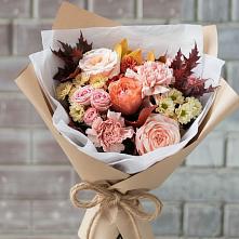 Букет цветов из:  Гвоздики, Хризантемы и Розы #REPLACE_PRED# Шатуре