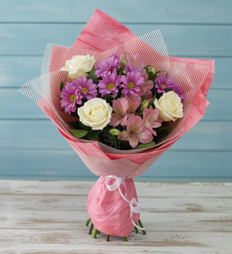 Букет цветов из: Герберы в Шатуре