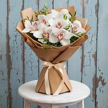 Букет цветов из:  Орхидеи и Розы в Шатуре